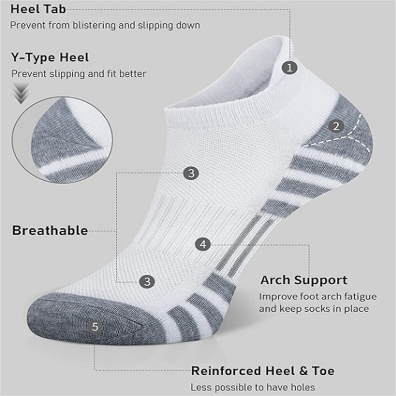 Unisex Cushioned Breathable An - Athletic Sock Cushion 评论和价格