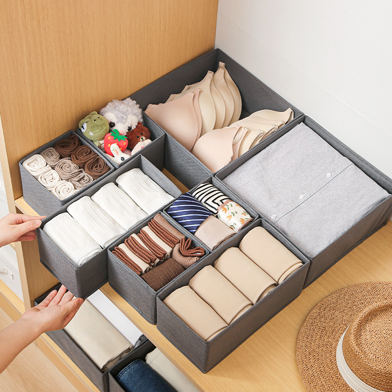 Drawer Organizer Non-woven Fab - Sock Organizer Tray 评论和价格