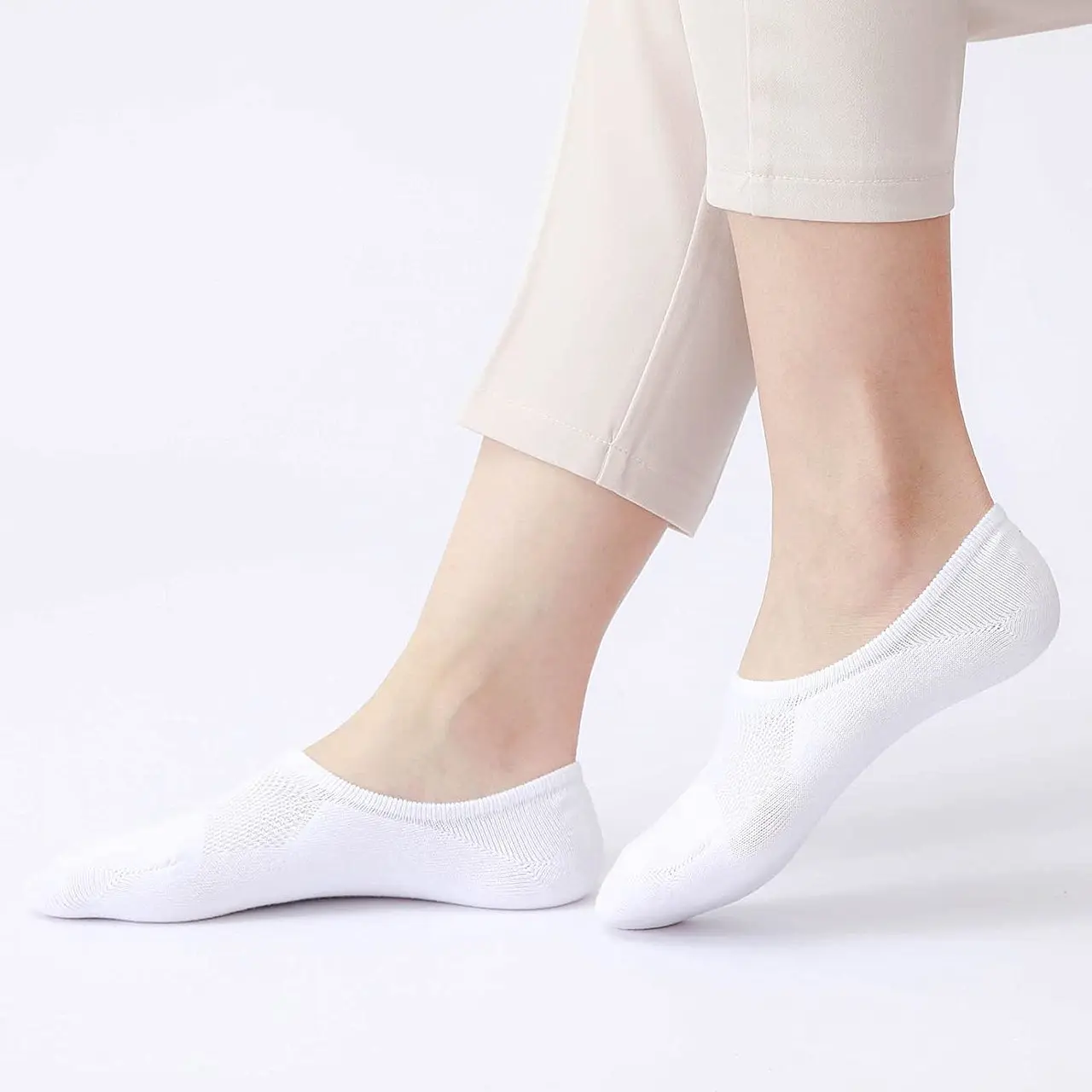 IDEGG No Show Socks Women Low  - No Show Sock Women 评论和价格