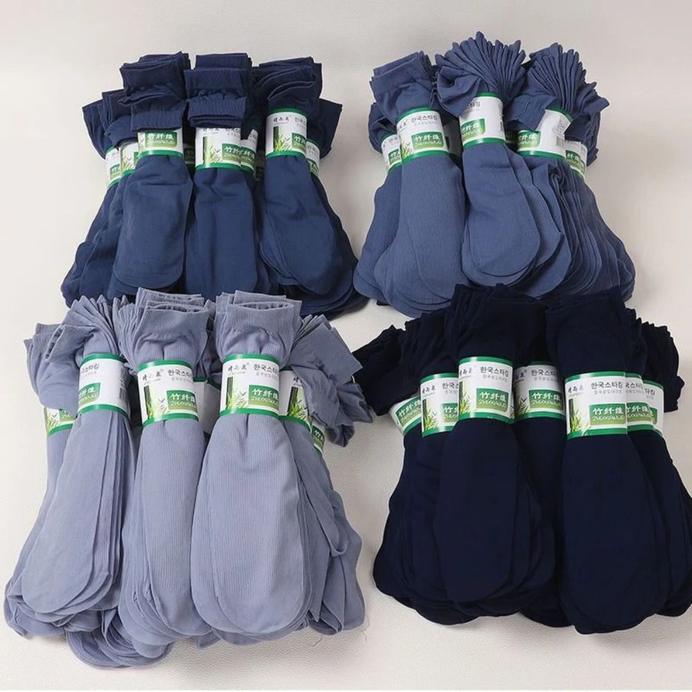 10pairs New Elastic Breathable - Silk Sock Bamboo 评论和价格