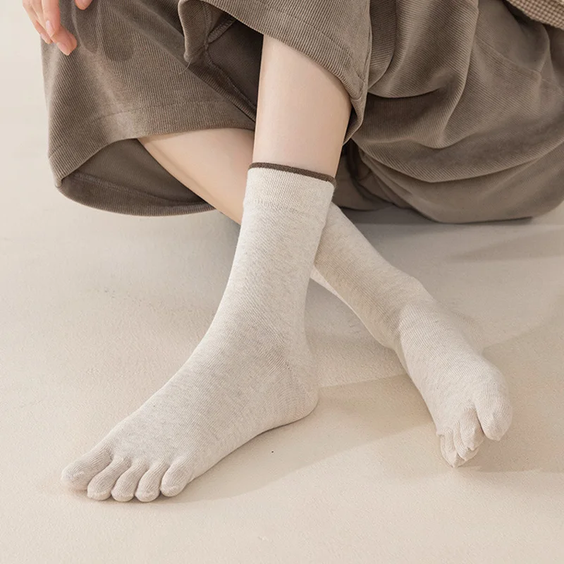 5/10 Pairs Men's Wool Toe Sock - Thermal Sock Winter 评论和价格