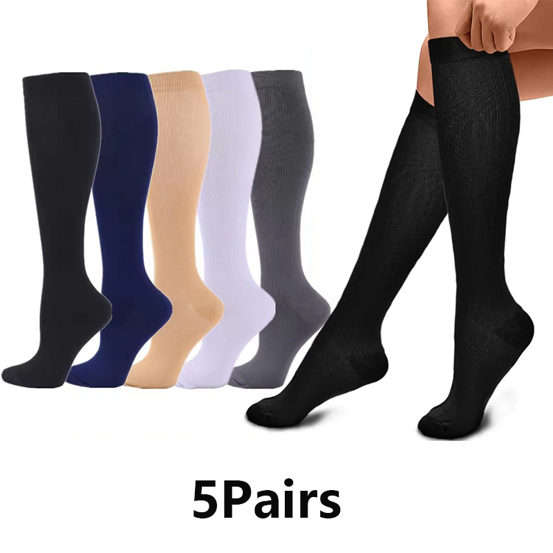5 Pairs of Compression Socks M - Compression Sock Medical 评论和价格