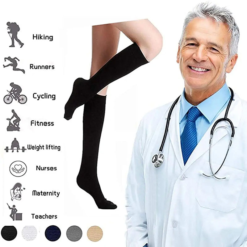5 Pairs of Compression Socks M - Compression Sock Medical 评论和价格